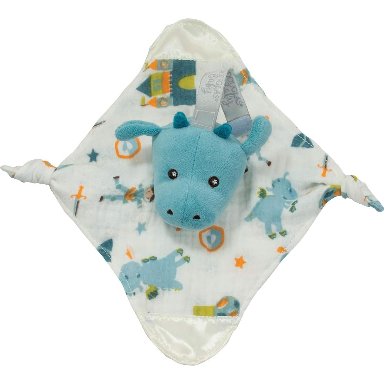 Demitri Dragon Paci Lovey Douglas - Peluche 20 cm para Bebés