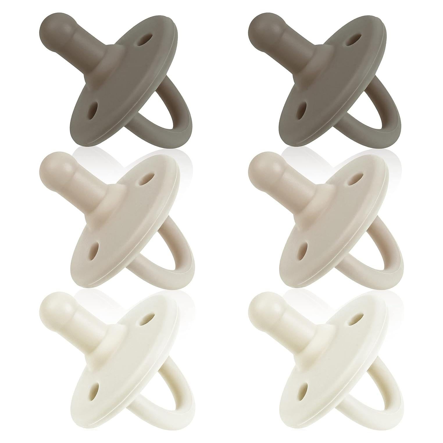 Chupetes Sweet Child 0-18 Meses Set de 6 Silicona Ultra-Ligera