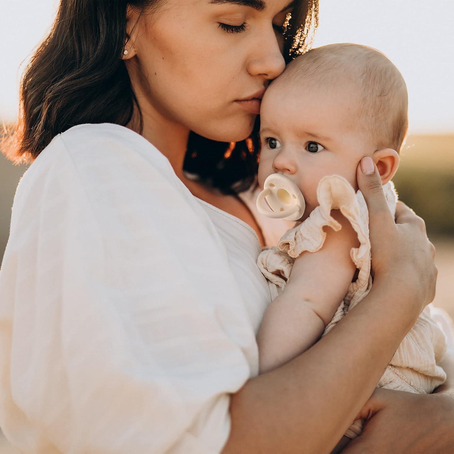 Chupetes Sweet Child 0-18 Meses Set de 6 Silicona Ultra-Ligera