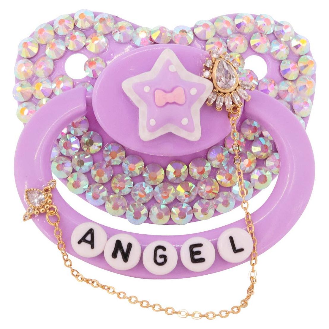 Chupete Adulto de Silicona ABS Morado - Reduce Ronquidos