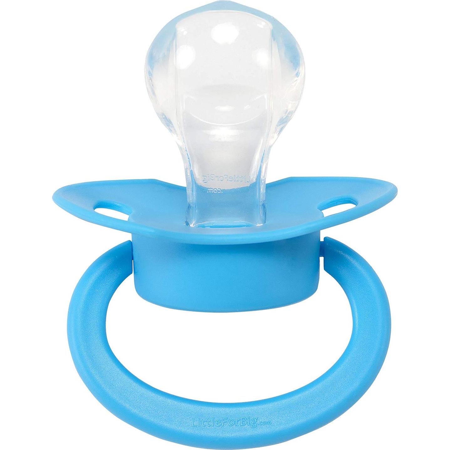 Chupete de Adulto Bigshield Generación II Azul 4.06x3.05cm