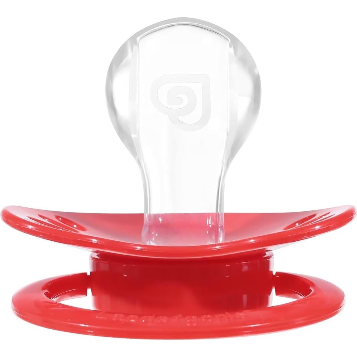 Chupete Grande para Adultos Mariposa Rojo Landofgenie 4.7 cm