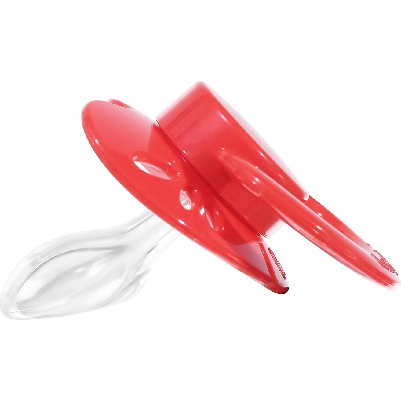 Chupete Grande para Adultos Mariposa Rojo Landofgenie 4.7 cm
