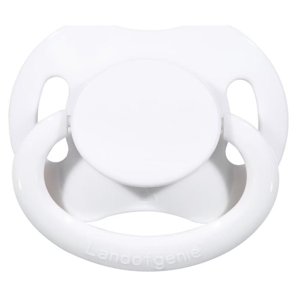 Chupete para Adultos Landofgenie Hueso Blanco Silicona 4.7cm