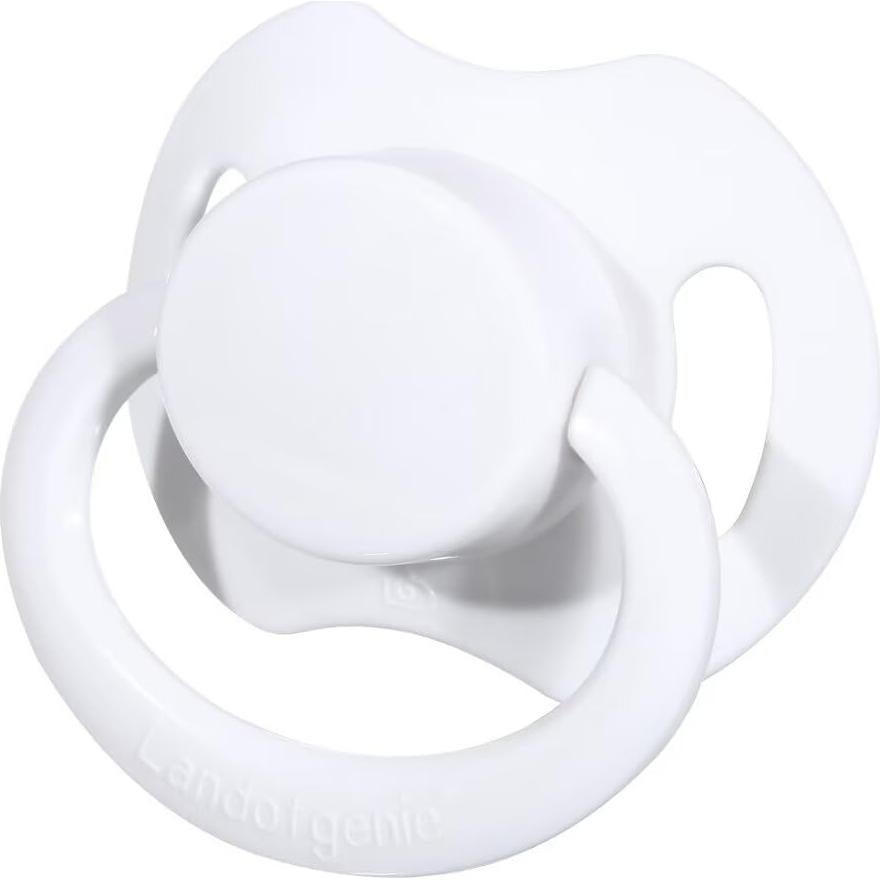 Chupete para Adultos Landofgenie Hueso Blanco Silicona 4.7cm