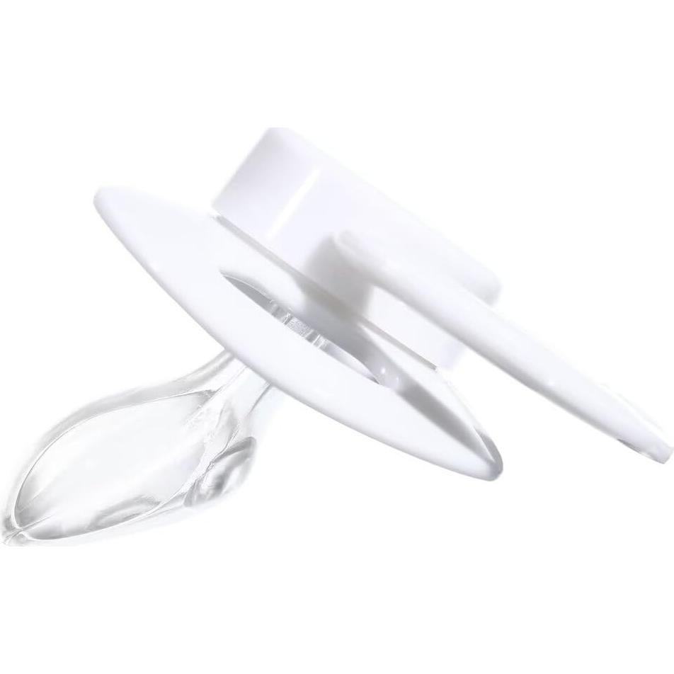 Chupete para Adultos Landofgenie Hueso Blanco Silicona 4.7cm