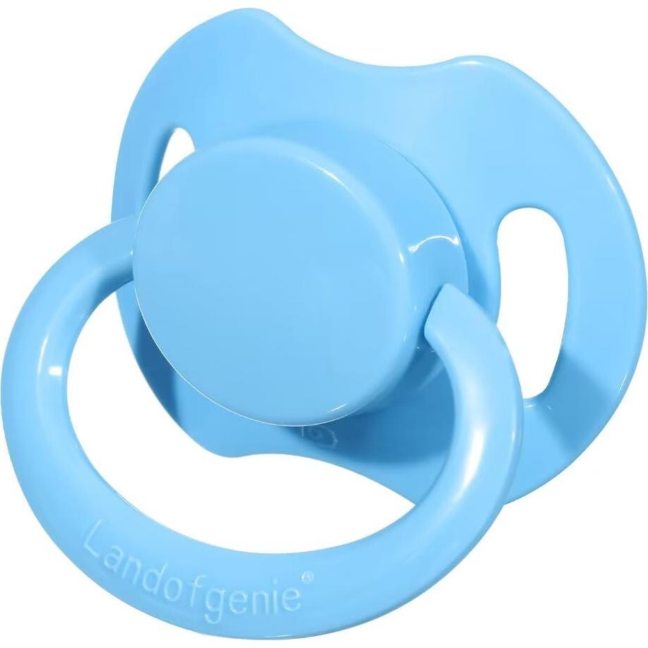 Set de Chupetes para Adultos Landofgenie 3 Pack - Blanco, Azul, Amarillo