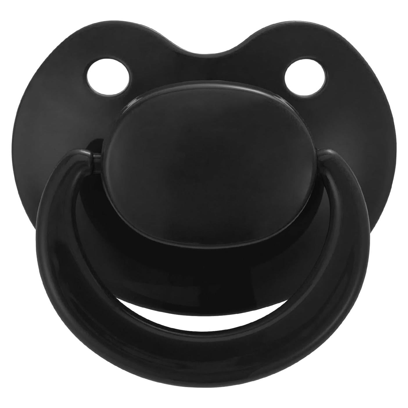 Chupete Adulto Bigshield de Silicona Reemplazable Negro