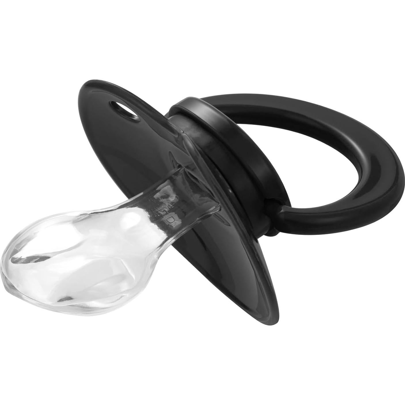 Chupete Adulto Bigshield de Silicona Reemplazable Negro