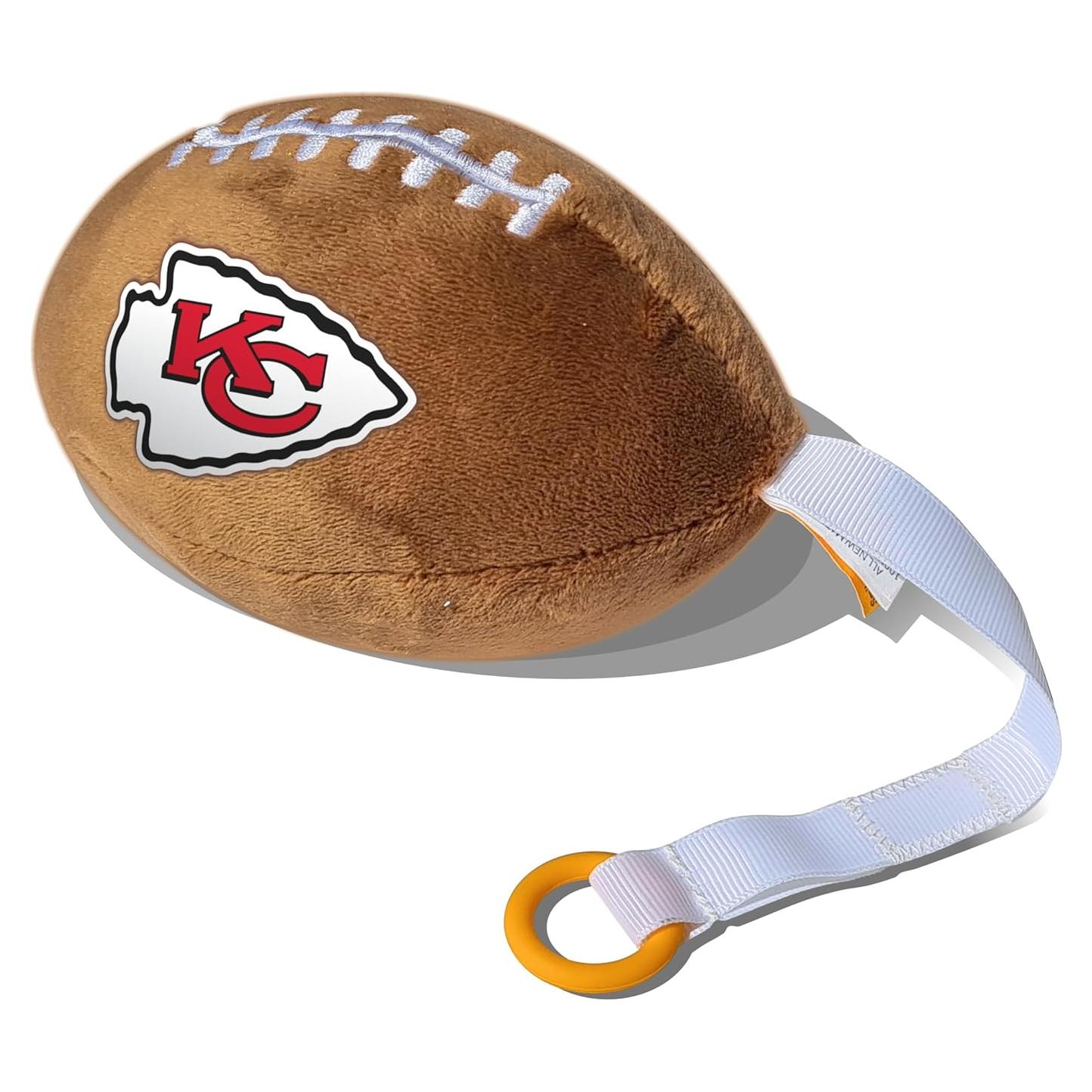 Sujeta Chupete de Peluche Kansas City Chiefs Smilo - 99.6g
