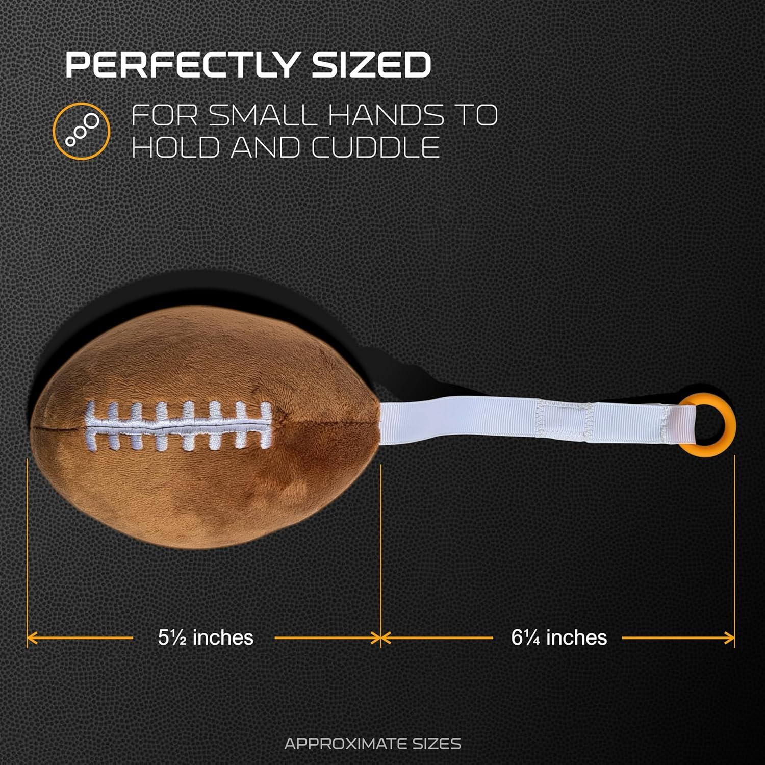 Sujeta Chupete de Peluche Kansas City Chiefs Smilo - 99.6g