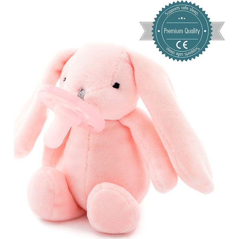 Chupete Anatómico de Silicona 100% Sleep Buddy con Conejito