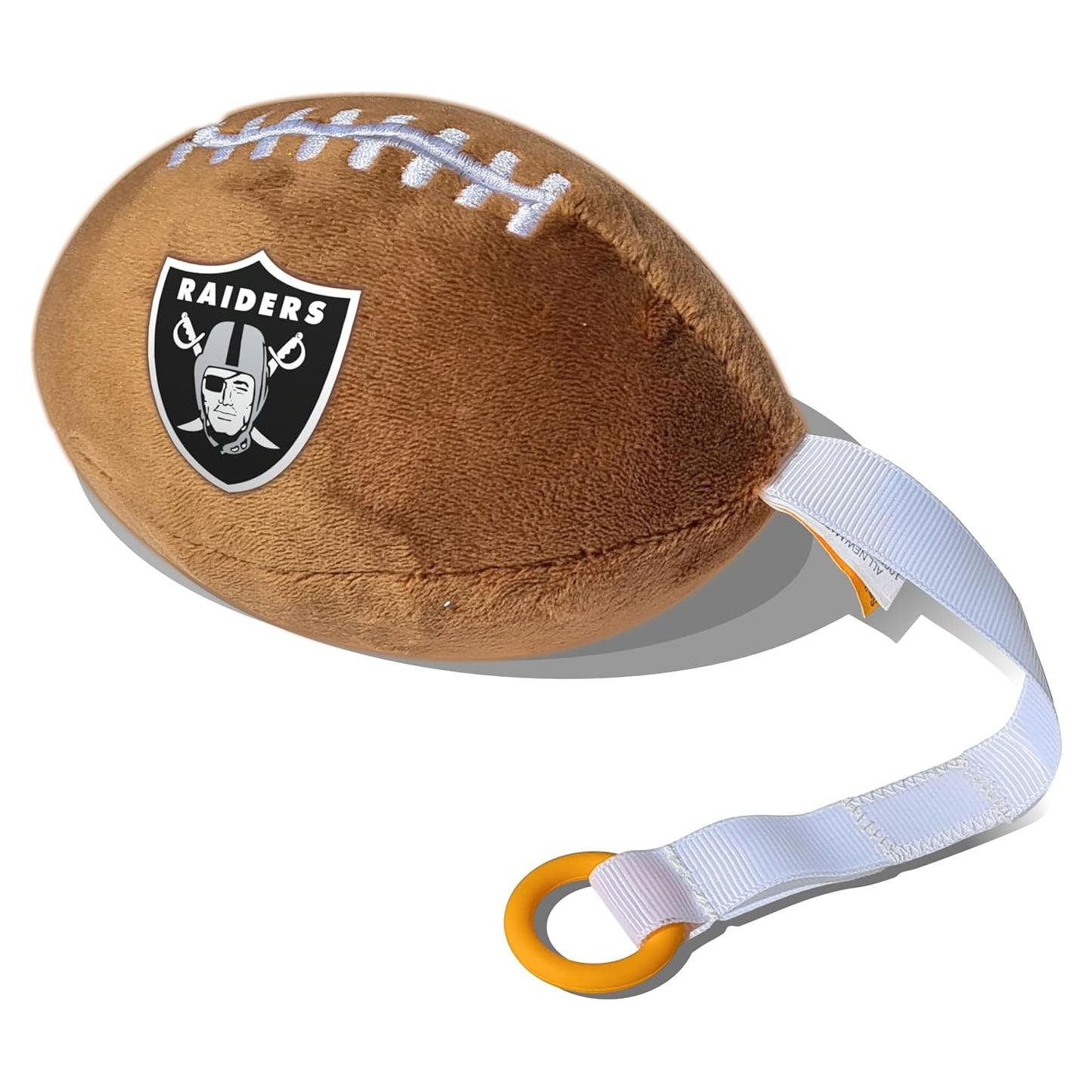 Portachupete de Peluche Smilo Las Vegas Raiders - Suave y Seguro