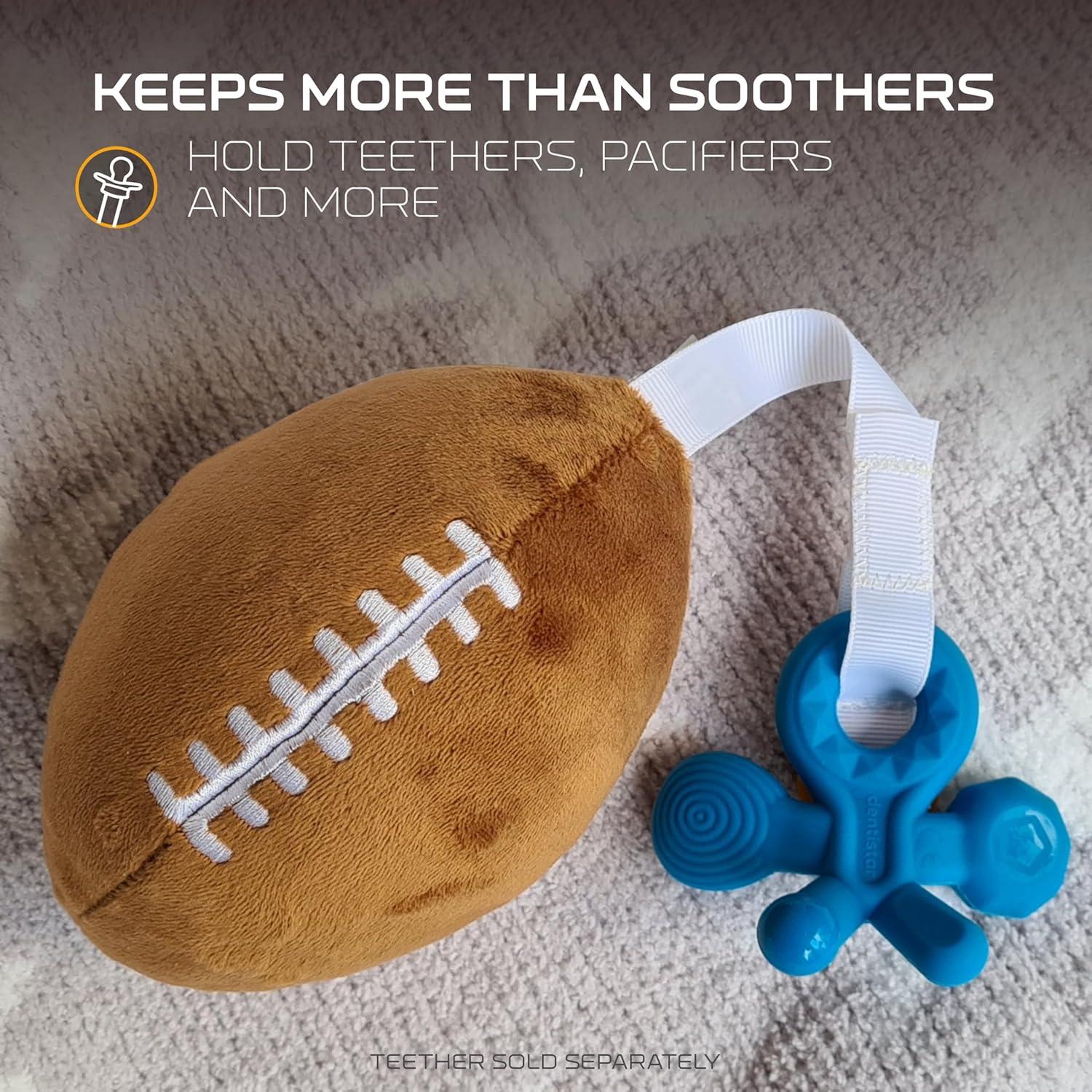 Portachupete de Peluche Smilo Las Vegas Raiders - Suave y Seguro