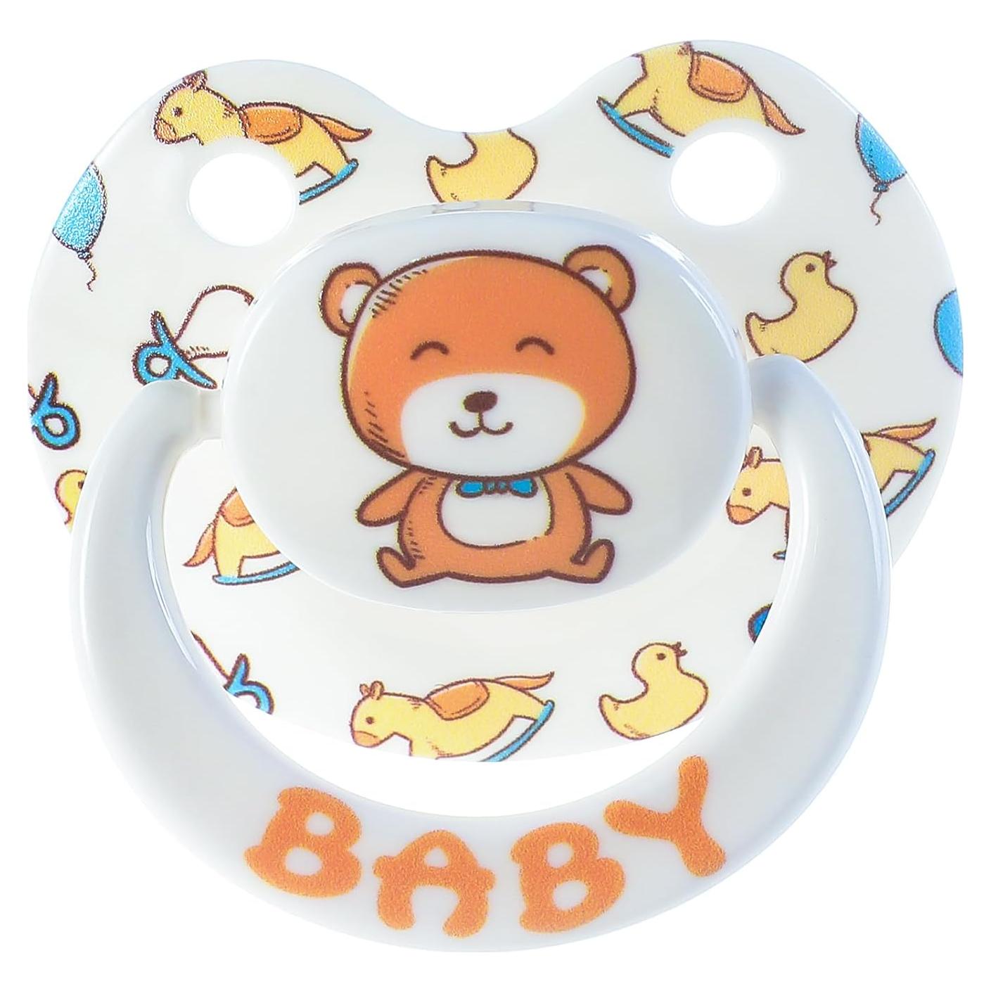 Chupete de Silicona Grande para Adultos - Diseño Divertido