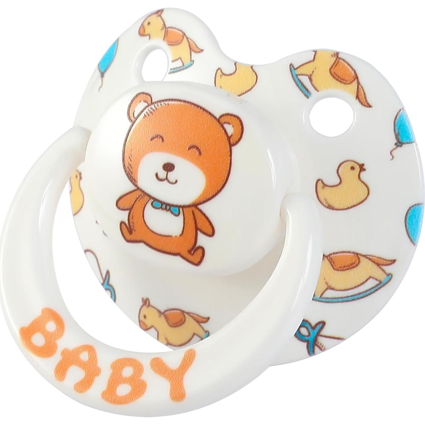 Chupete de Silicona Grande para Adultos - Diseño Divertido