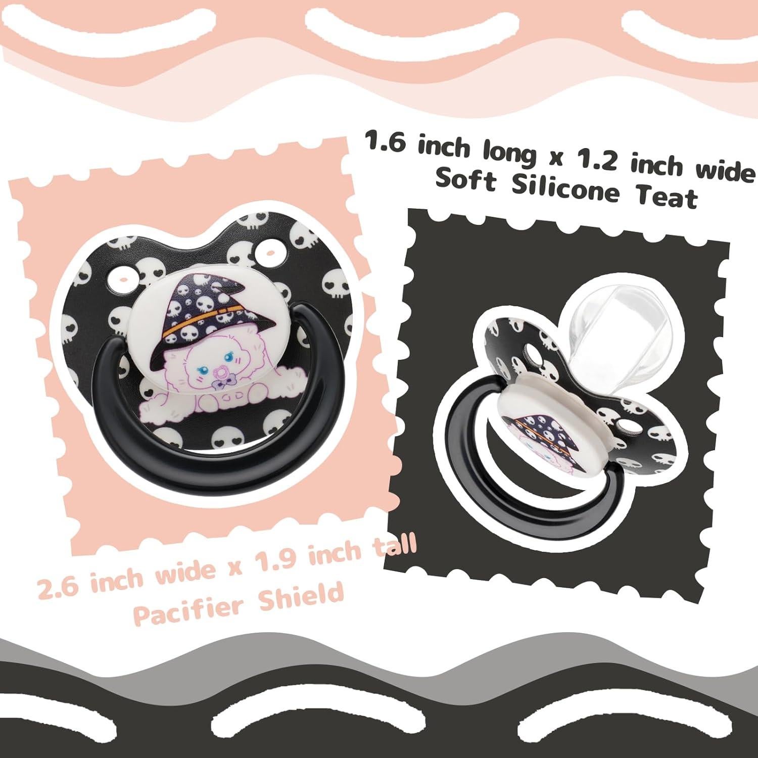 Chupete de Silicona Grande Bigshield para Adultos - Halloween