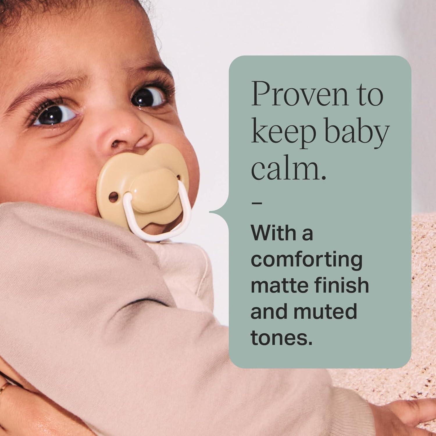 Chupetes Tommee Tippee Newborn Matte 0-6 Meses Sin BPA - 6 Pzas