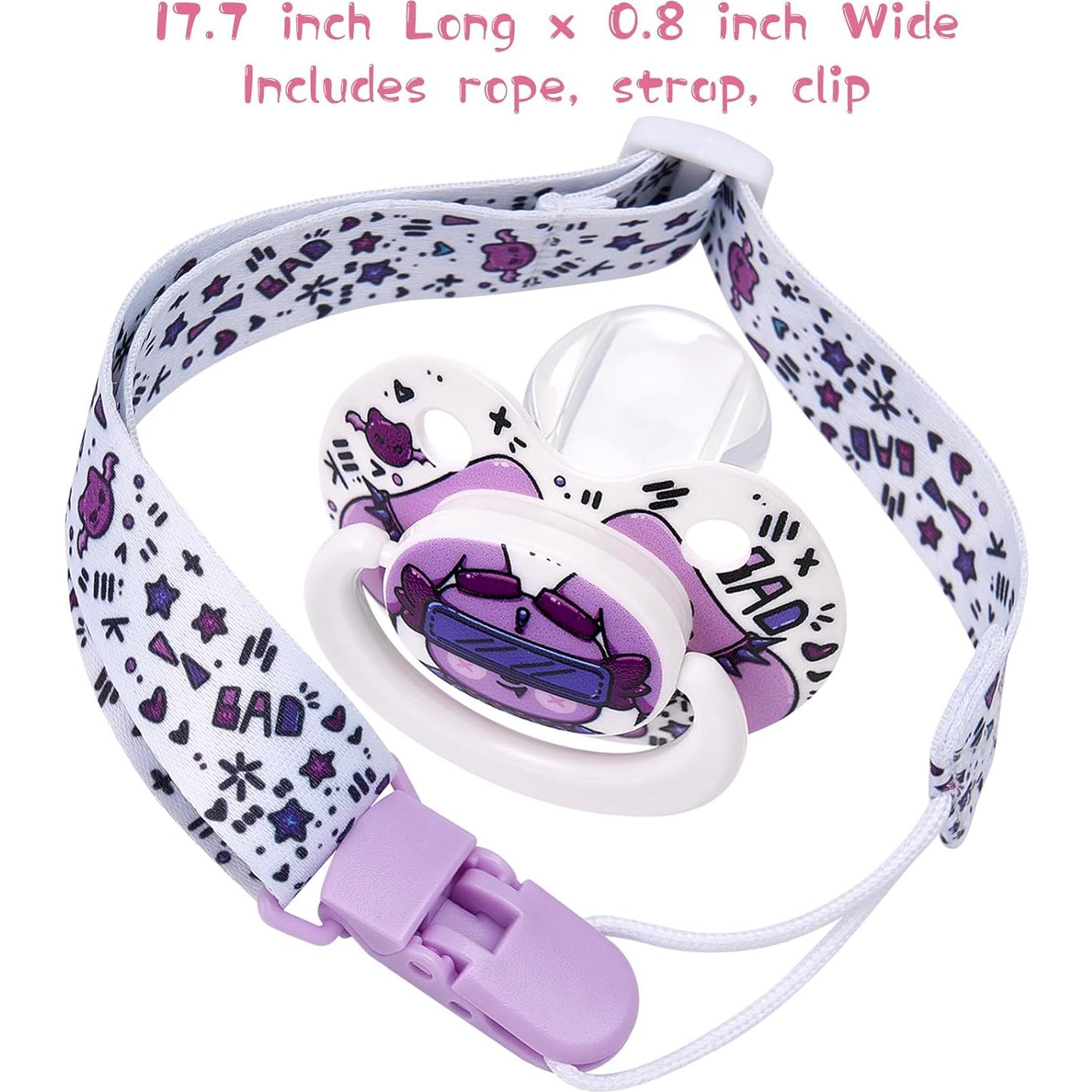 Chupete Grande para Adultos Rock Bunny - Silicona Suave