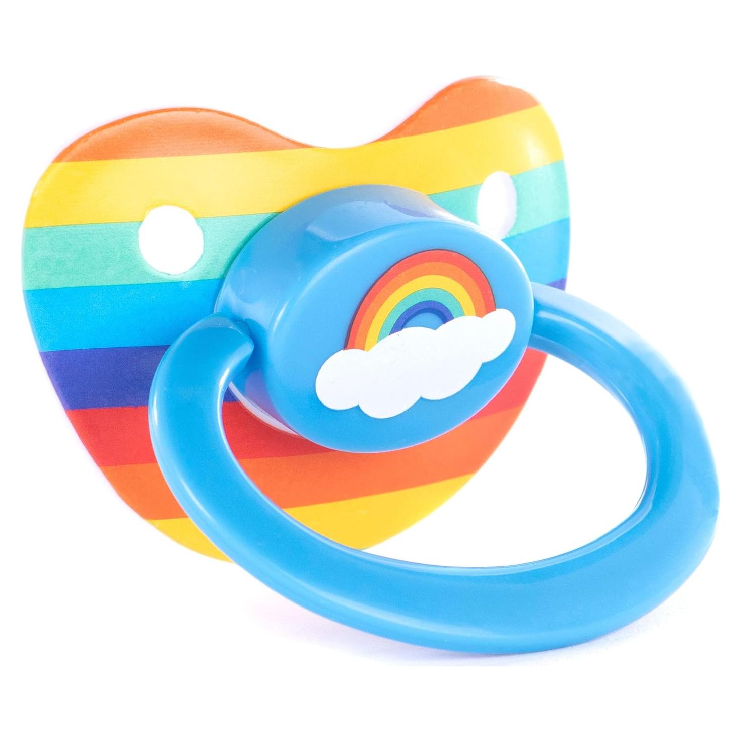 Chupete Littletude Arcoíris Silicona Grande Antirronquidos