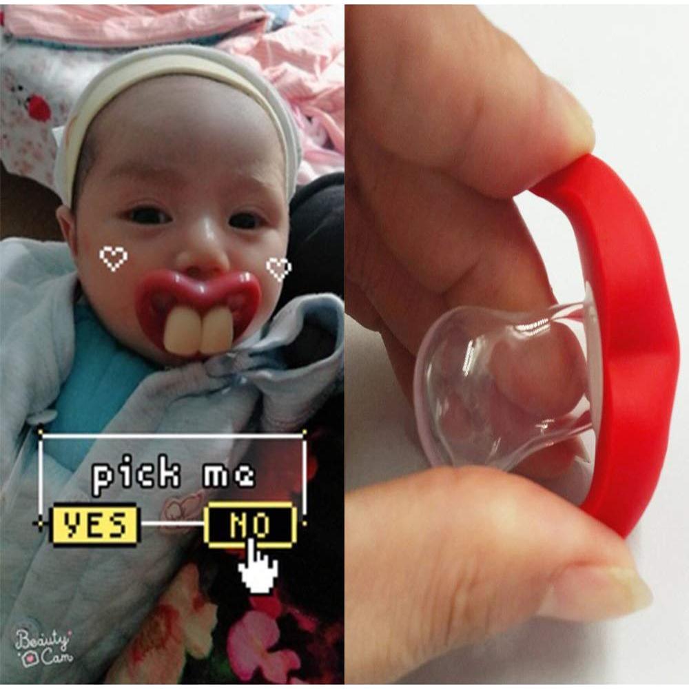 Chupetes Divertidos para Bebés Unisex - 3 Piezas Silicona