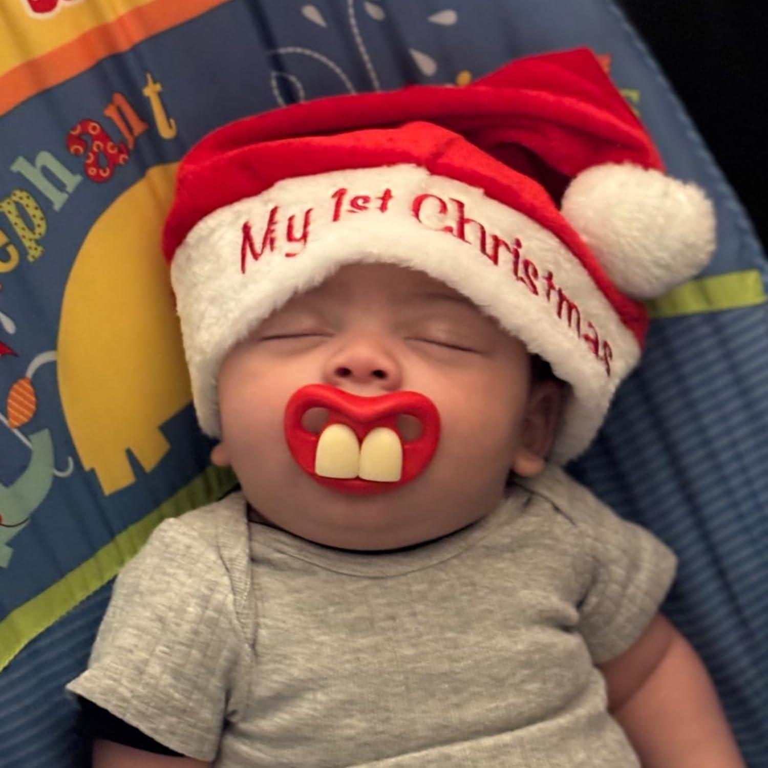 Chupetes Divertidos para Bebés Unisex - 3 Piezas Silicona