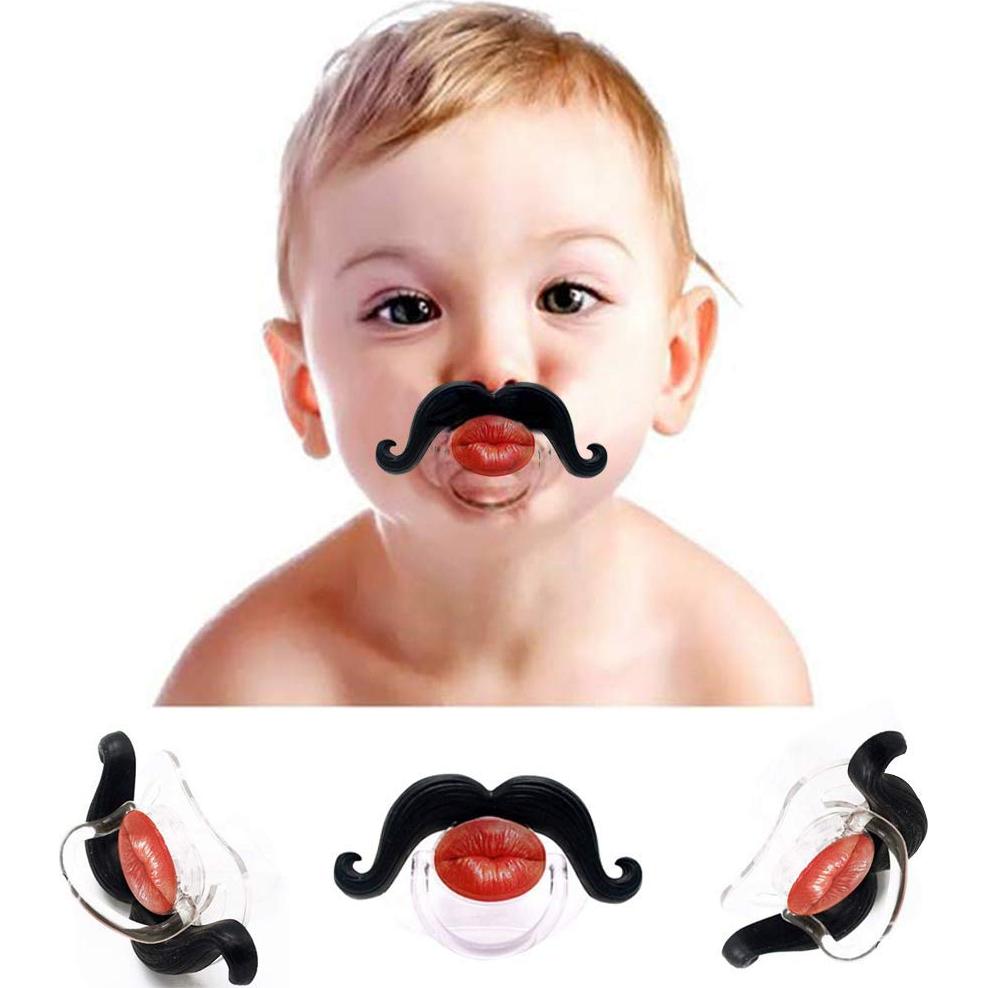 Chupetes Divertidos para Bebés Unisex - 3 Piezas Silicona