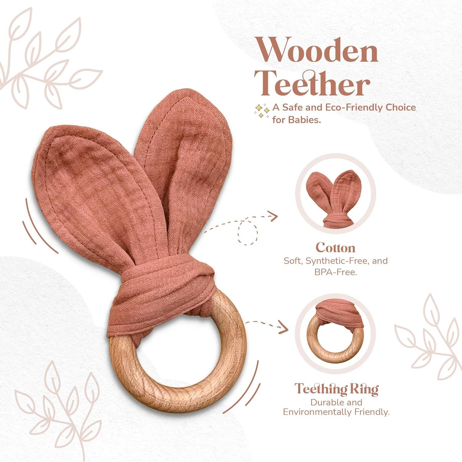 Set de Regalo para Recién Nacidos Mikito - 4 Piezas Algodón Orgánico