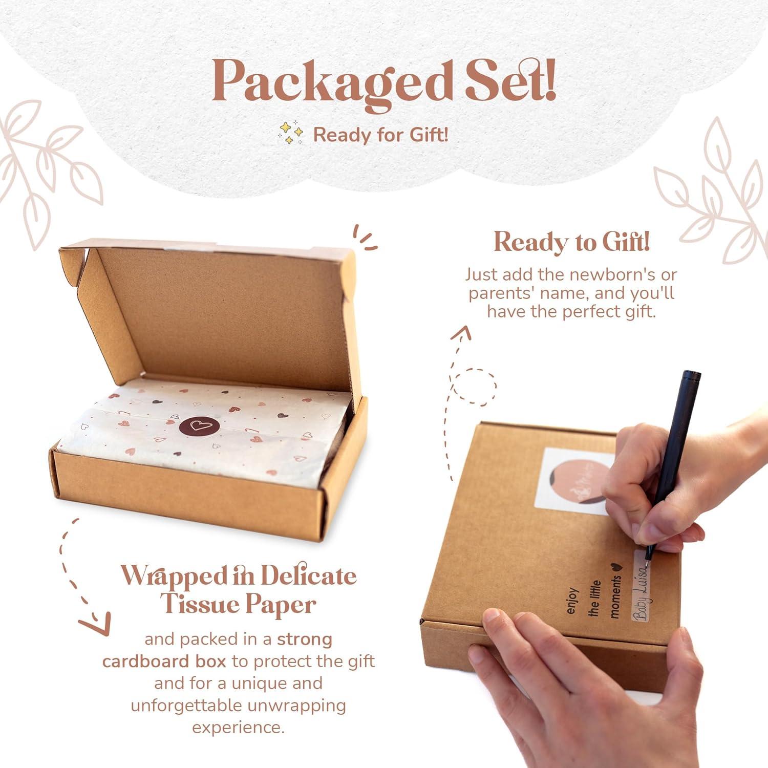 Set de Regalo para Recién Nacidos Mikito - 4 Piezas Algodón Orgánico