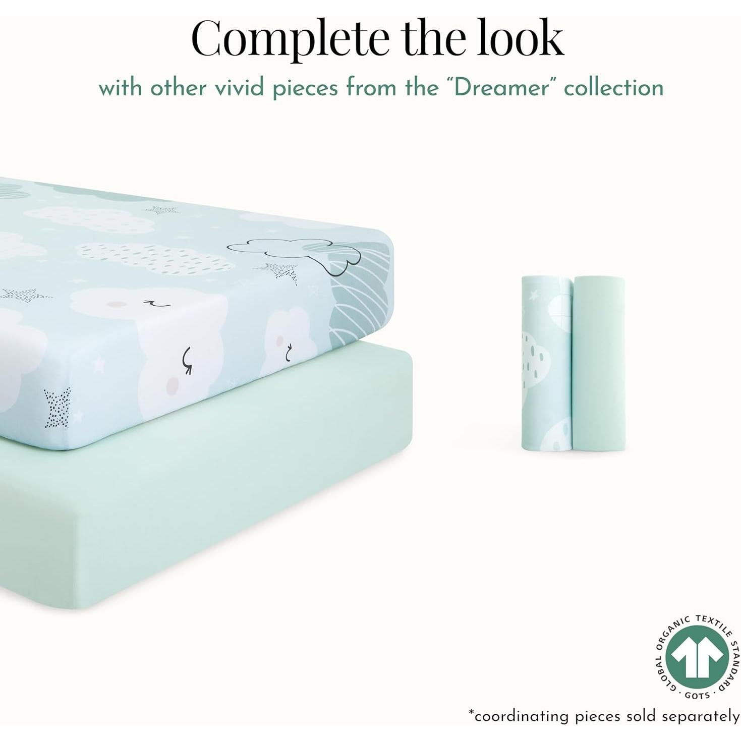 Conjunto de Ropa de Cama Evolur Dreamer 3 Piezas Algodón Orgánico