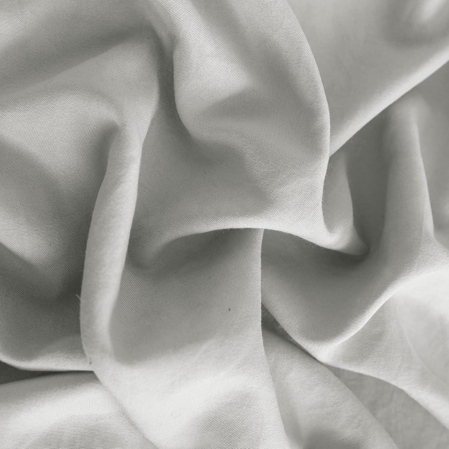 Juego de Ropa de Cama para Niños NTBAY 4 Piezas Microfibra Gris