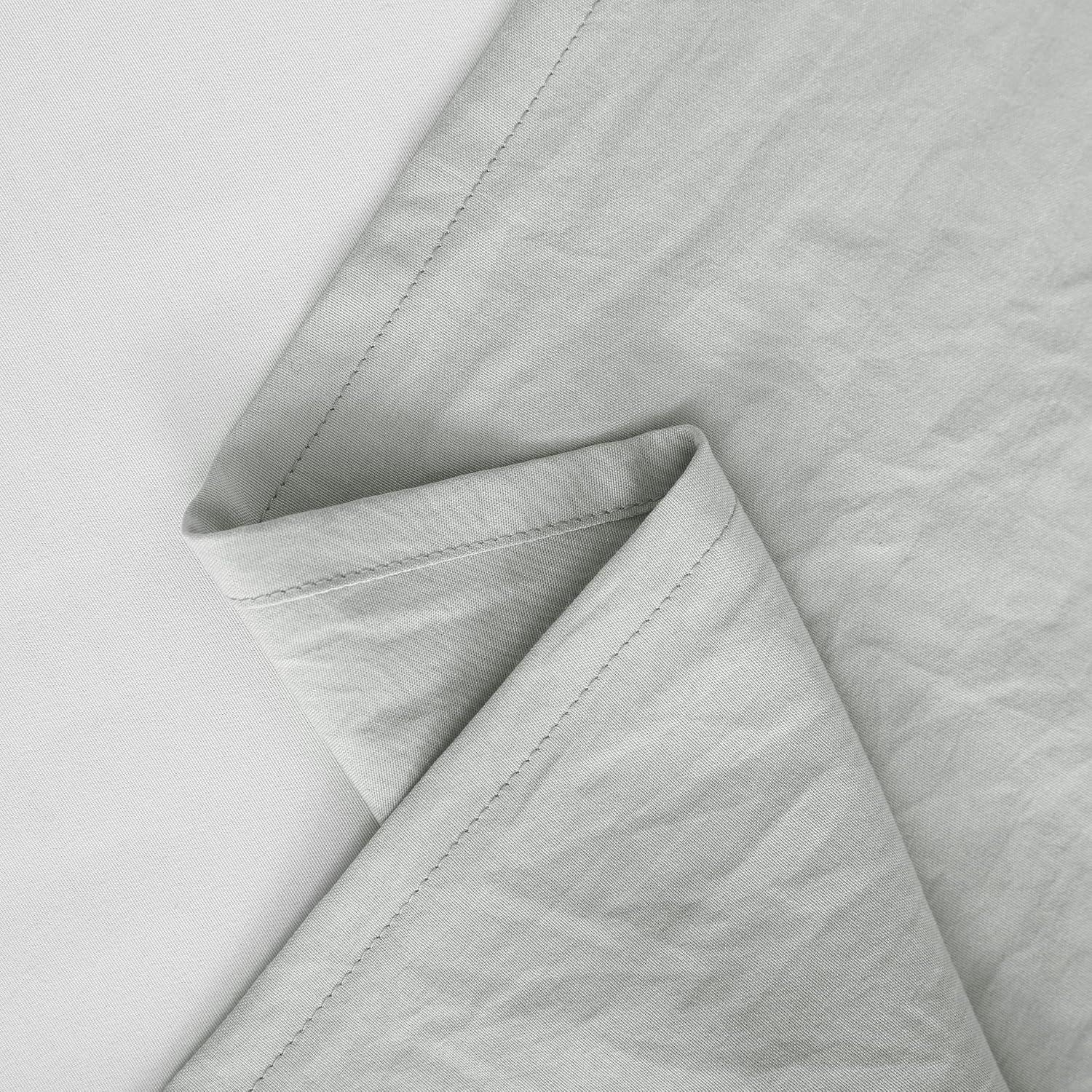 Juego de Ropa de Cama para Niños NTBAY 4 Piezas Microfibra Gris