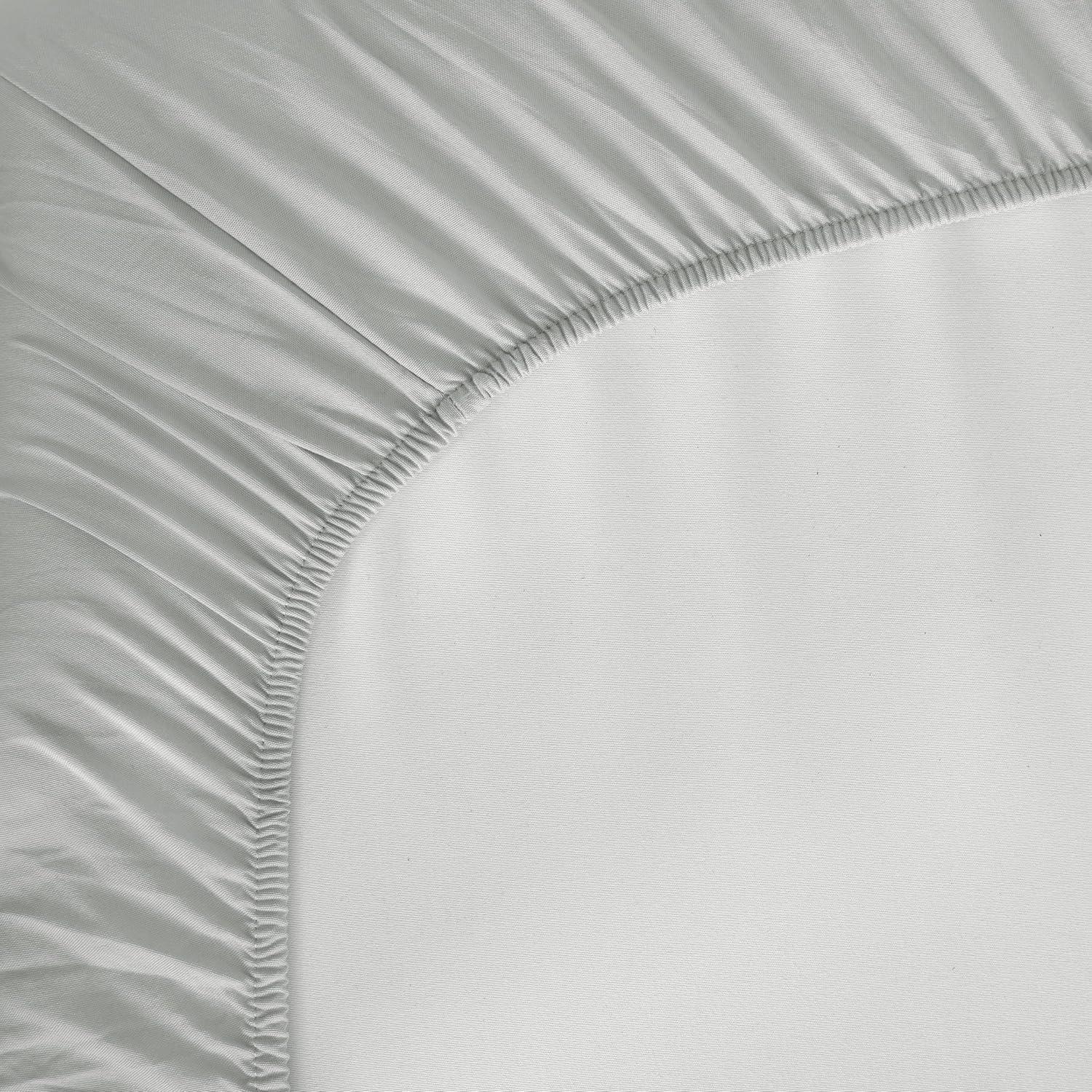 Juego de Ropa de Cama para Niños NTBAY 4 Piezas Microfibra Gris