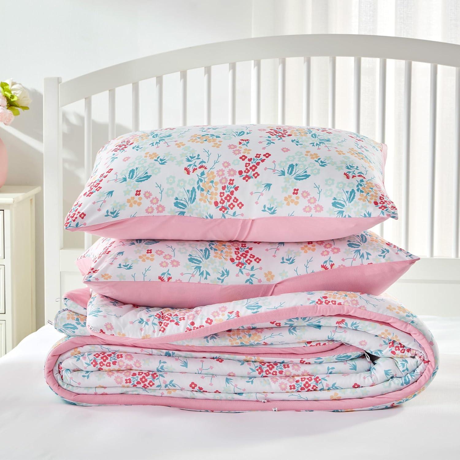 Conjunto de Edredón Reina SLEEP ZONE Microfibra Floral