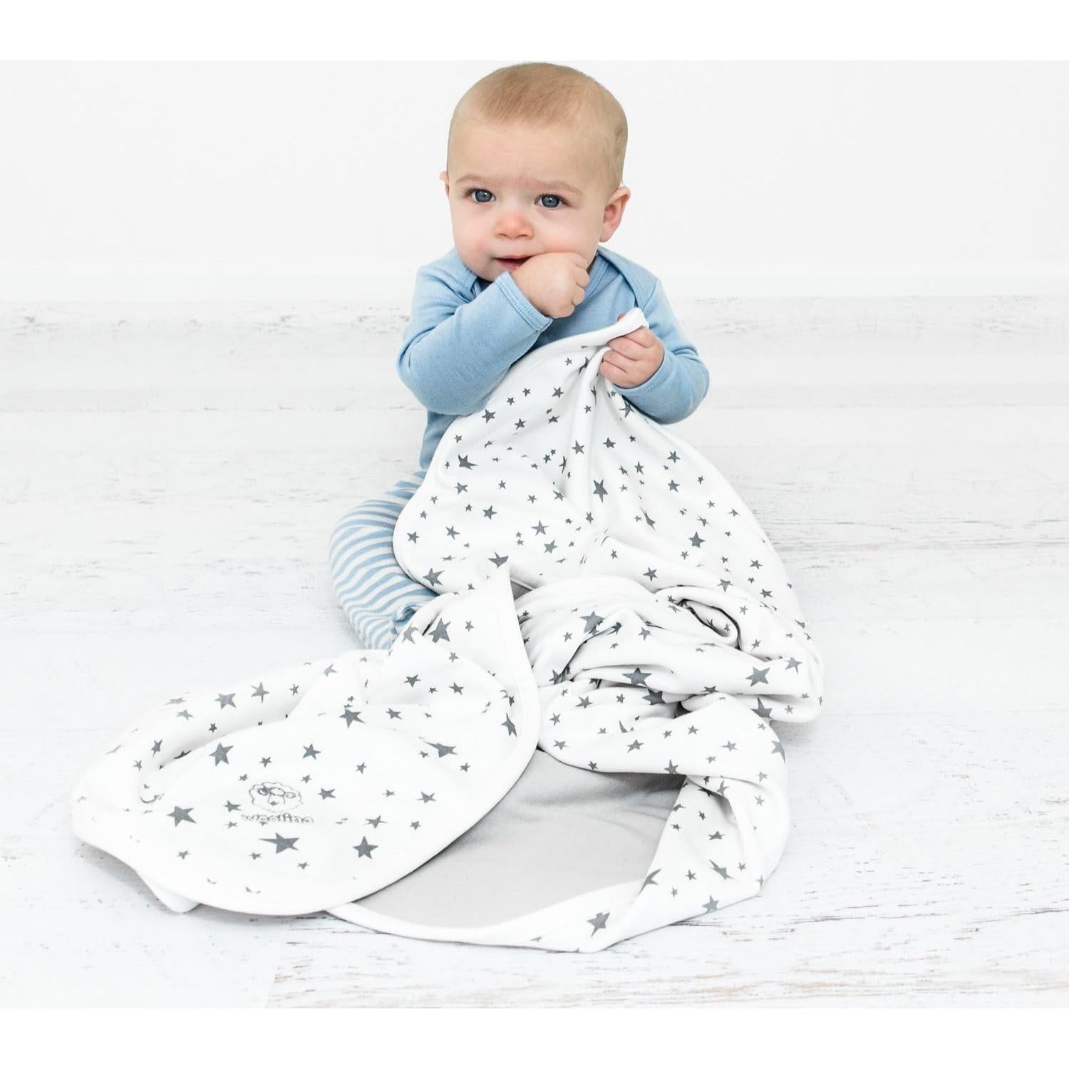 Manta para Niños Woolino - Lana Merino y Algodón Orgánico 133x100cm