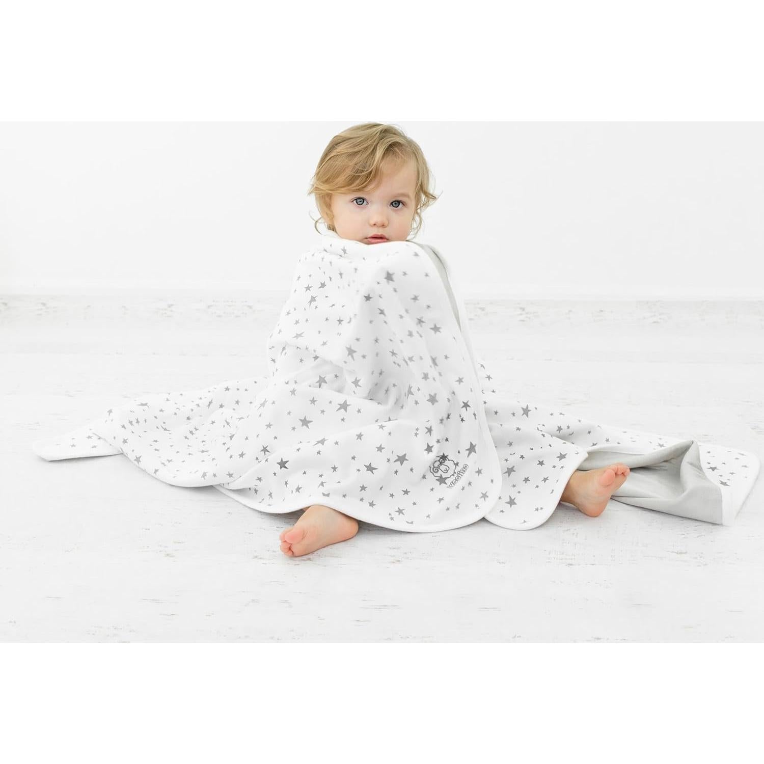 Manta para Niños Woolino - Lana Merino y Algodón Orgánico 133x100cm