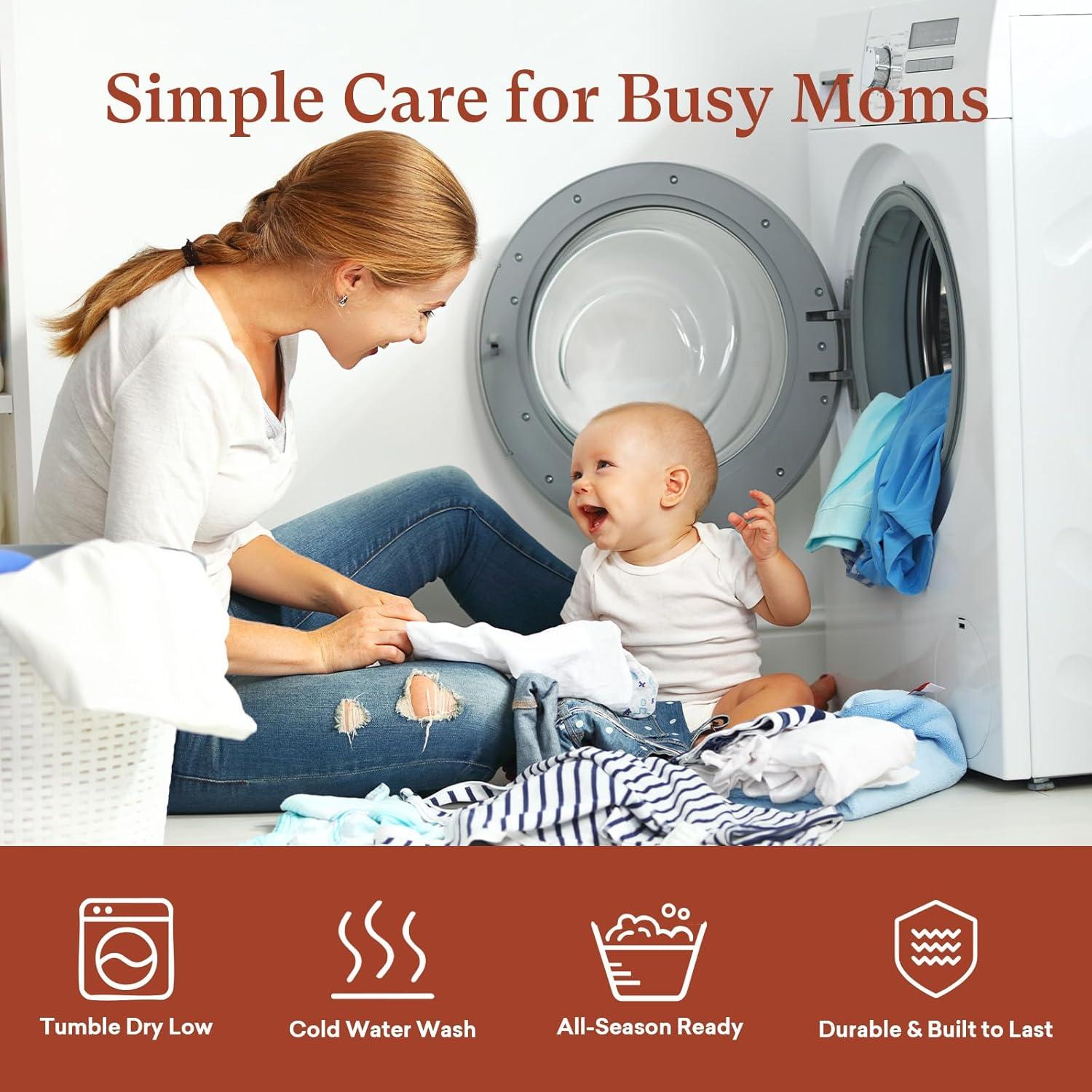 Manta para bebé Littogoose Avena 76x102 cm Suave y Lavable