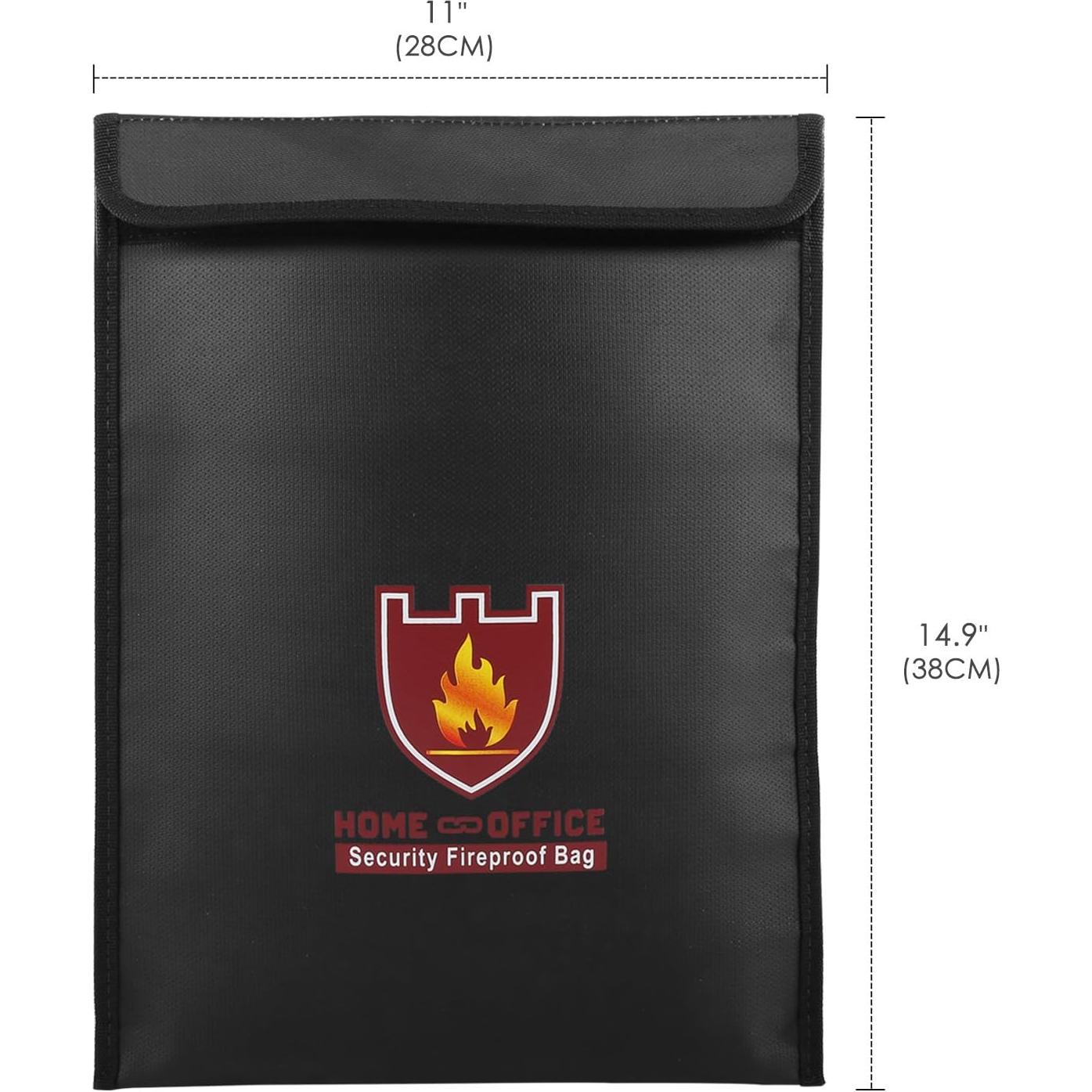 Bolsa a Prueba de Fuego MoKo 38x28cm Resistente al Agua