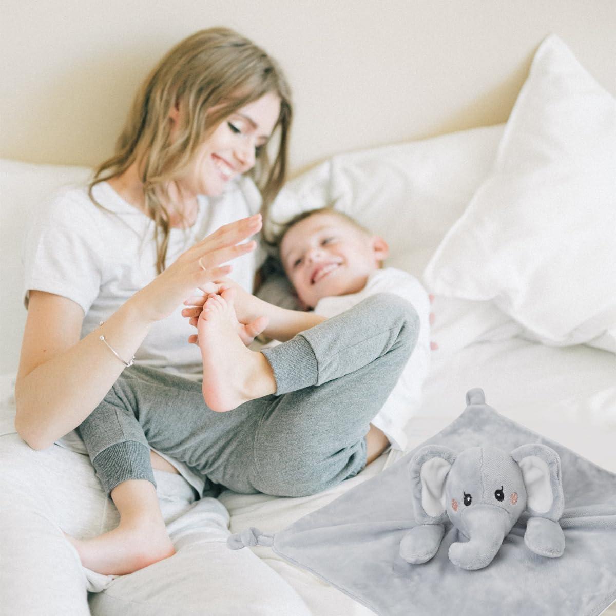 Manta de Seguridad KINREX Elefante 30.48 cm Suave para Bebés