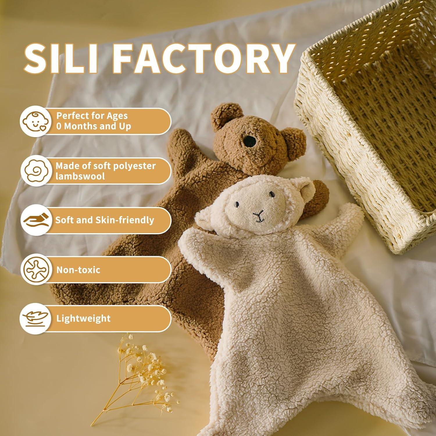 Manta de Seguridad Suave SILI FACTORY Beige-Cordero 32x29 cm