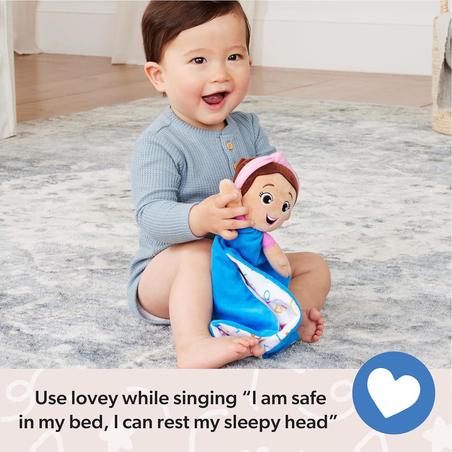 Manta Acariciable Ms. Rachel Doble Cara Lavable 26x36cm