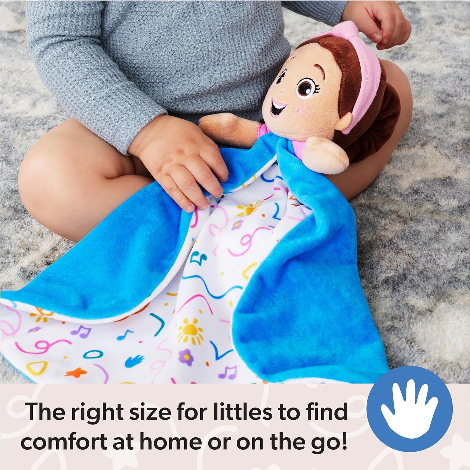 Manta Acariciable Ms. Rachel Doble Cara Lavable 26x36cm