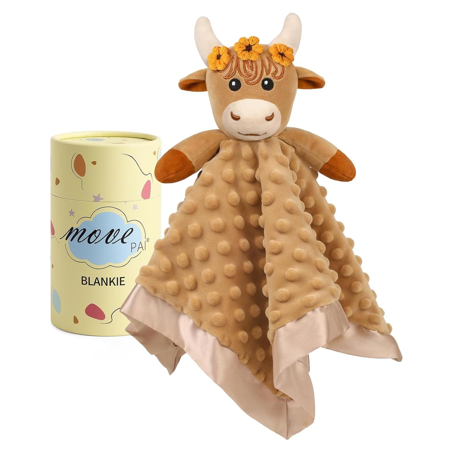 Manta de Seguridad para Bebés MOVEPAI Vaca de las Tierras Altas 40.64 cm