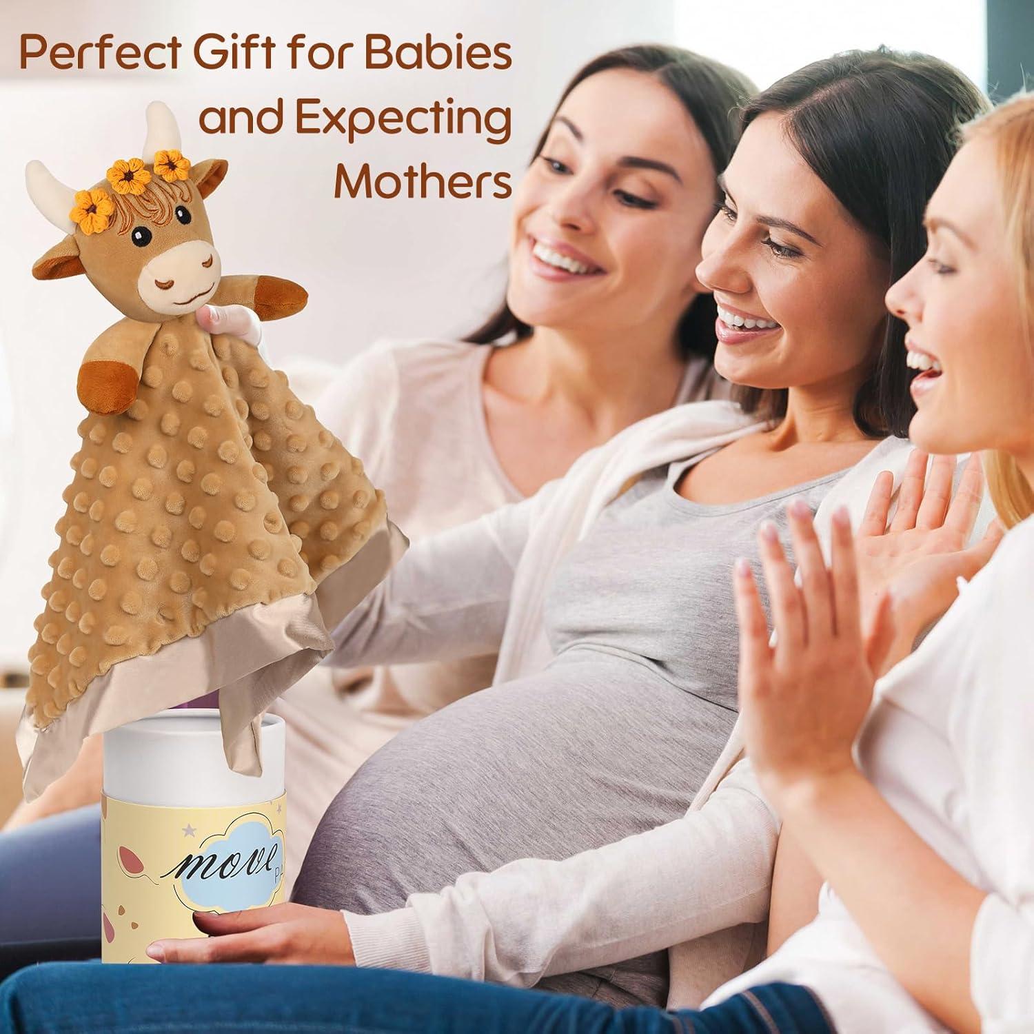 Manta de Seguridad para Bebés MOVEPAI Vaca de las Tierras Altas 40.64 cm