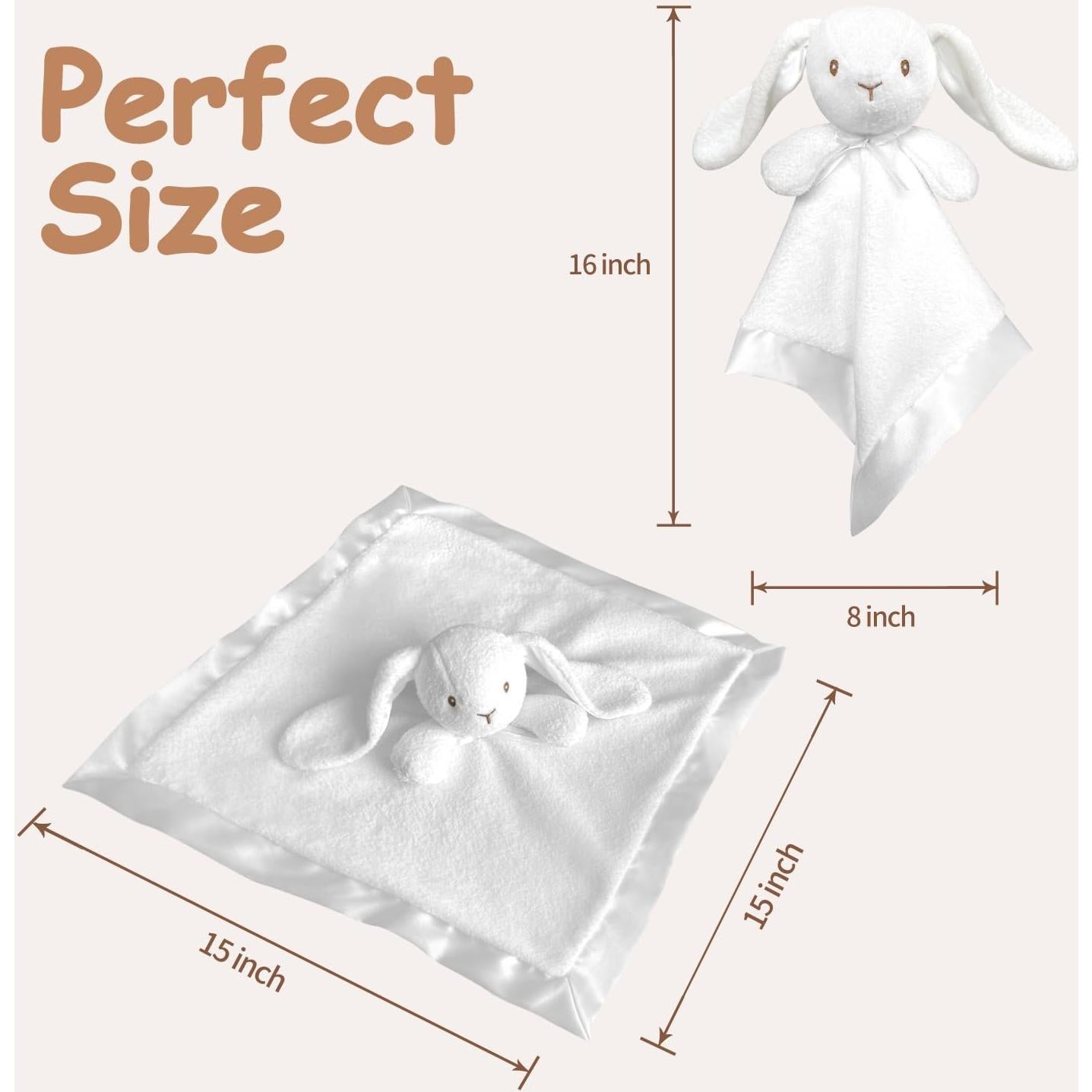 Manta de Seguridad Babycolor Conejo 38.1 cm Suave Lovie