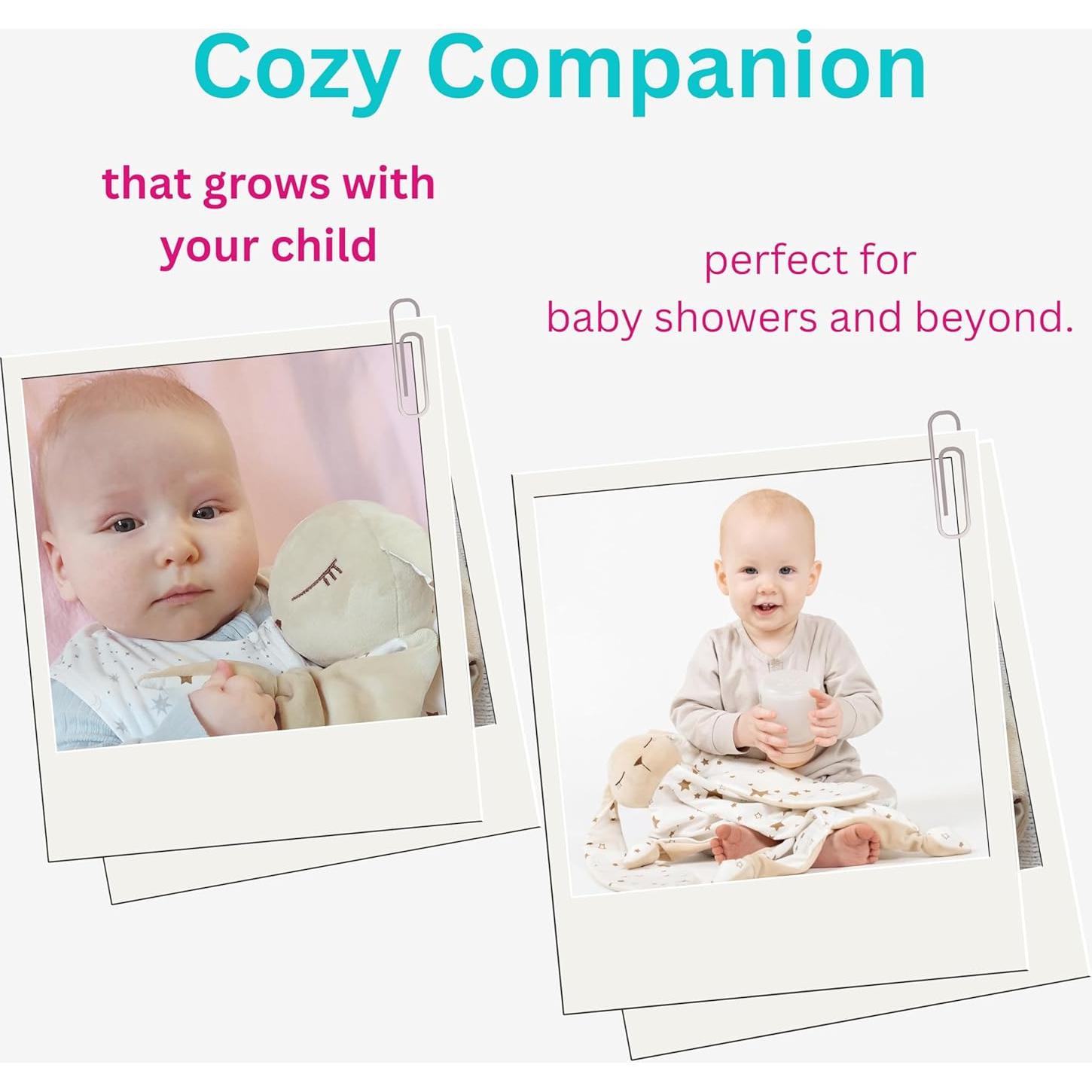 Manta de Seguridad Katiia Joy Conejito 40x35 cm Suave Bebé