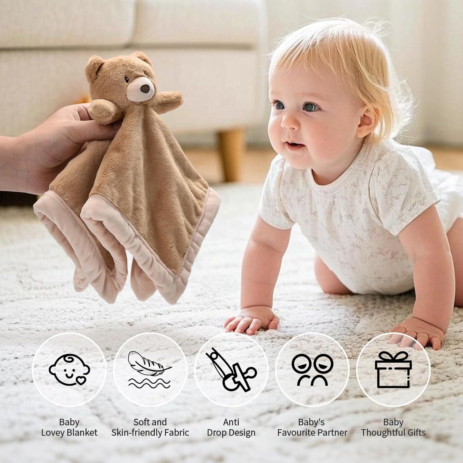 Manta de Seguridad Oso Marrón SILI FACTORY 35x30 cm