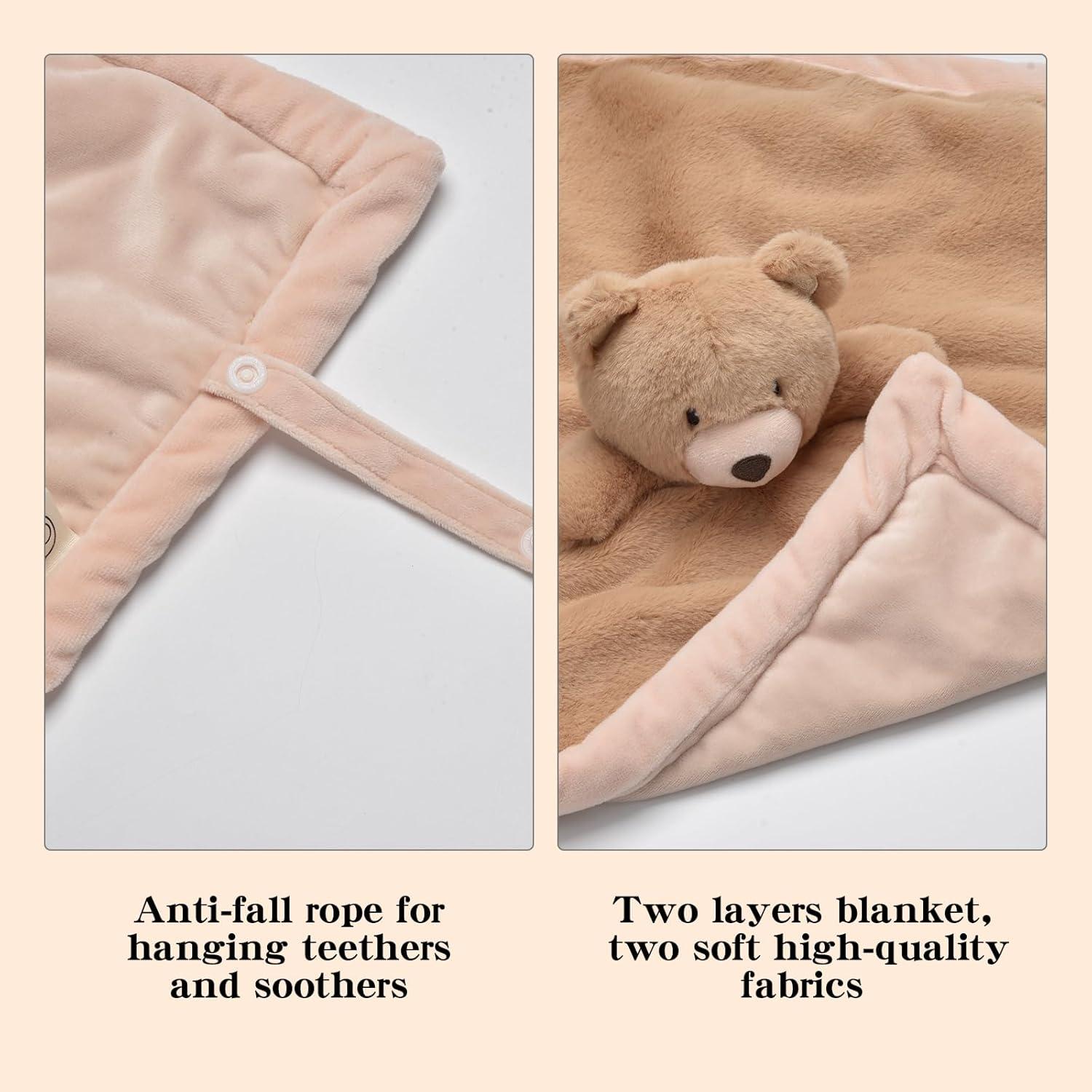 Manta de Seguridad Oso Marrón SILI FACTORY 35x30 cm