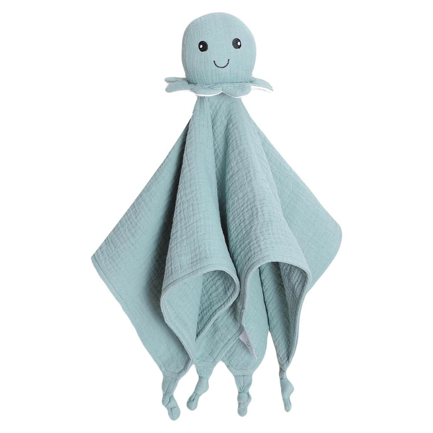 Manta de Seguridad para Bebés okdiy Verde Pulpo 40x40 cm