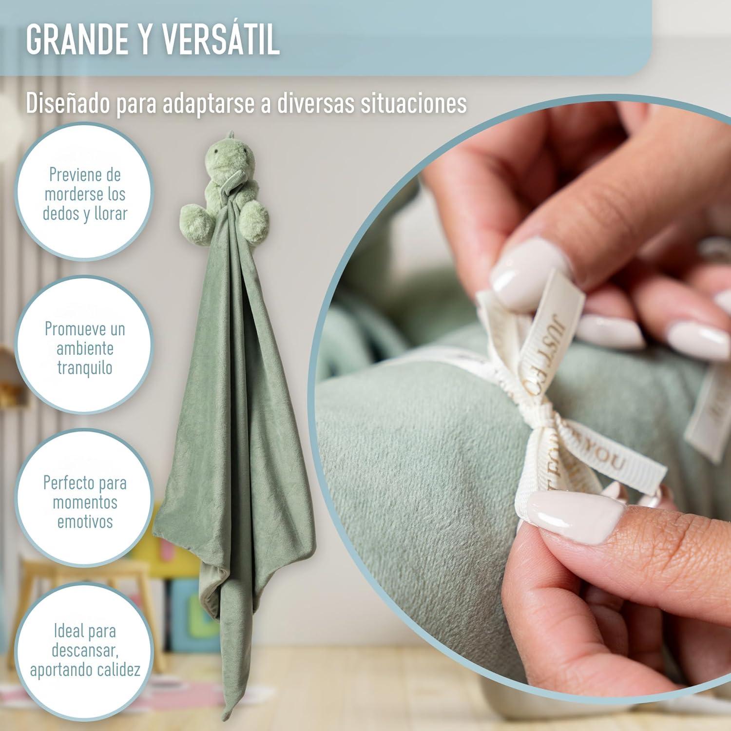 Manta de Seguridad Dinosaurio Verde Esenciales Ibiza 50 cm